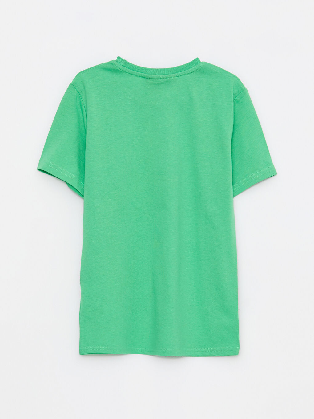 Yeşil Bisiklet Yaka Toy Story Baskılı Kısa Kollu Erkek Çocuk Tişört-1