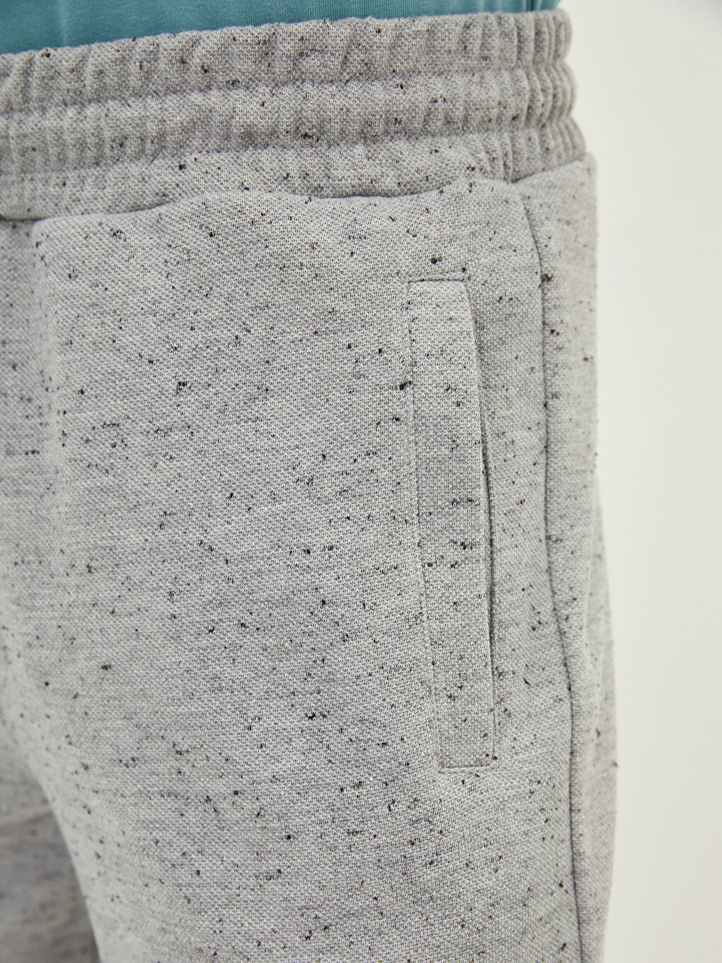 Gri Standart Kalıp Erkek Eşofman Altı-2