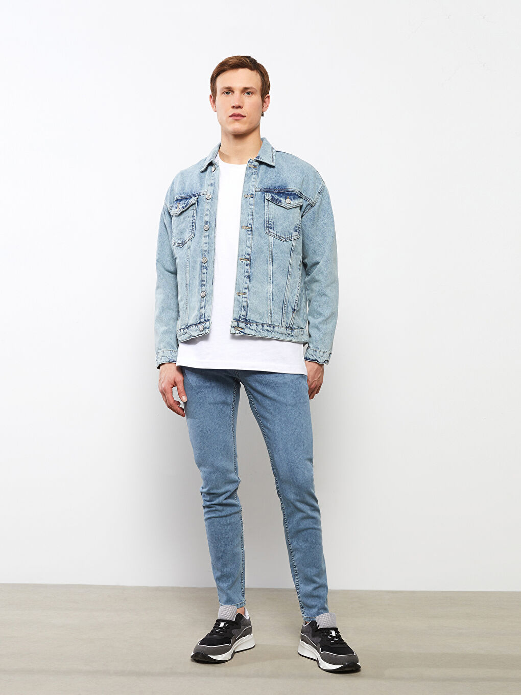 İndigo 770 Super Skinny Erkek Jean Pantolon-1