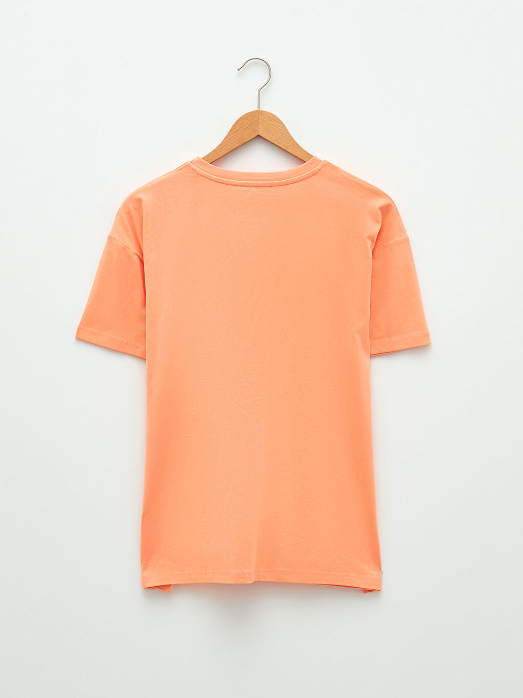 LCW Casual Crew Neck Printed Short Sleeve Cotton Women's T-Shirt Mother Daughter Combination -S2EP92Z8-FNG