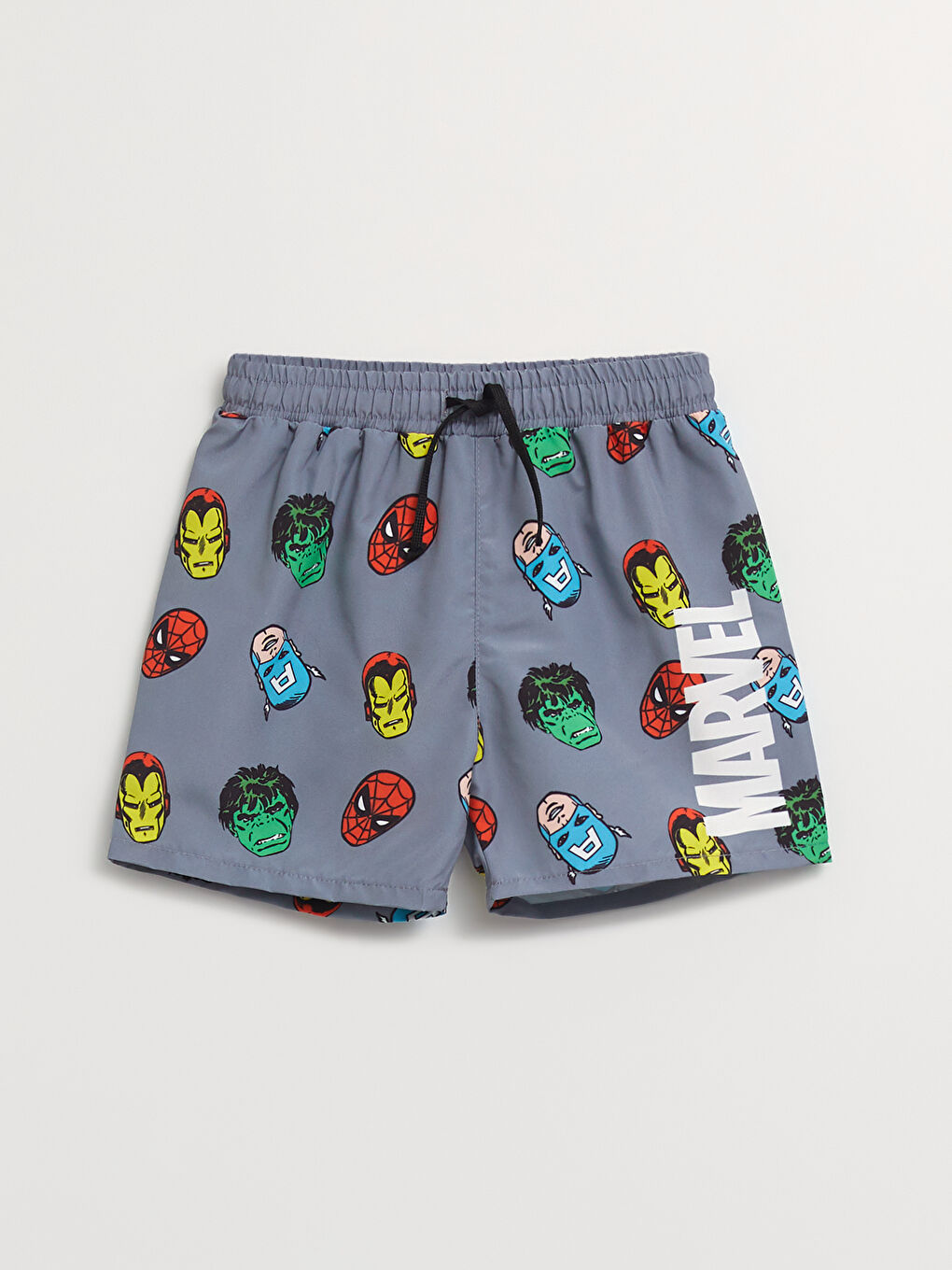 Comics Printed Baby Boy Sea Shorts With Elastic Waist -S2EQ50Z1-LRW