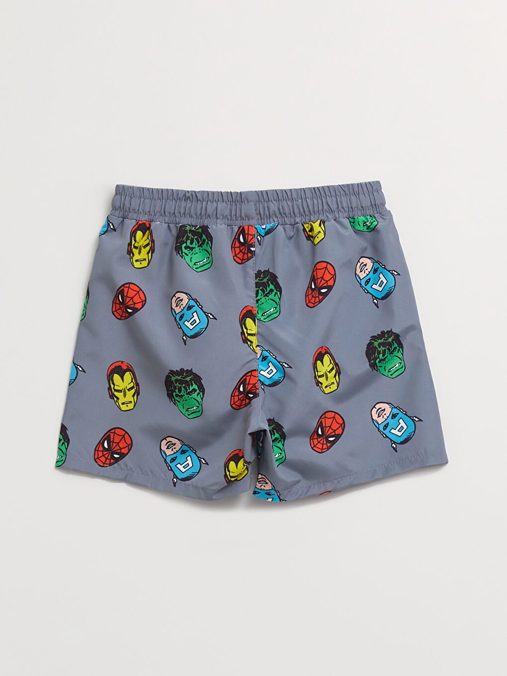 Comics Printed Baby Boy Sea Shorts With Elastic Waist -S2EQ50Z1-LRW