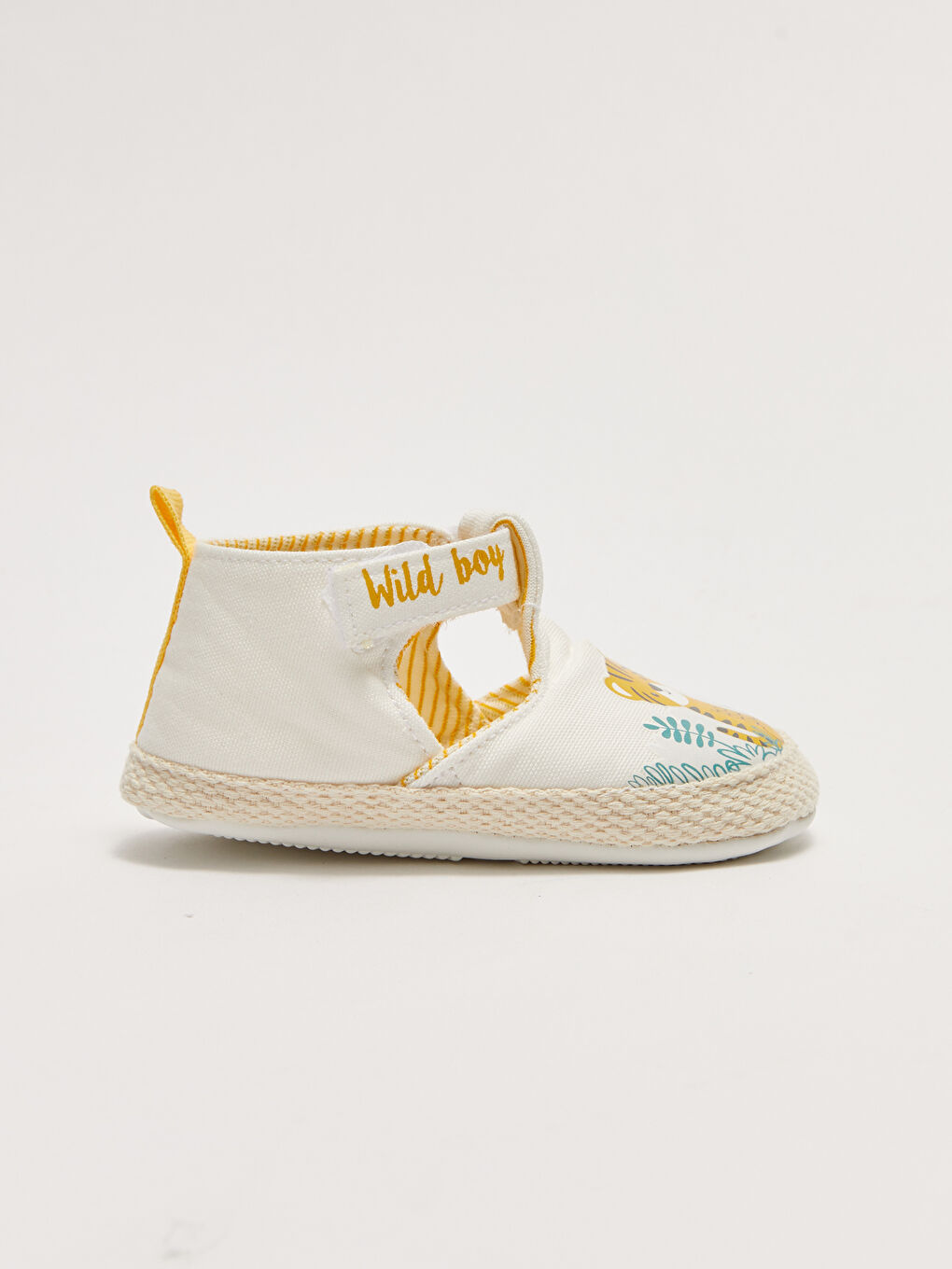 Pamučno postavljene štampane kućne cipele za bebe dečake pre-hodanja-1