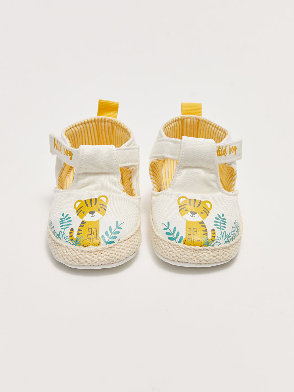 Pamučno postavljene štampane kućne cipele za bebe dečake pre-hodanja-5