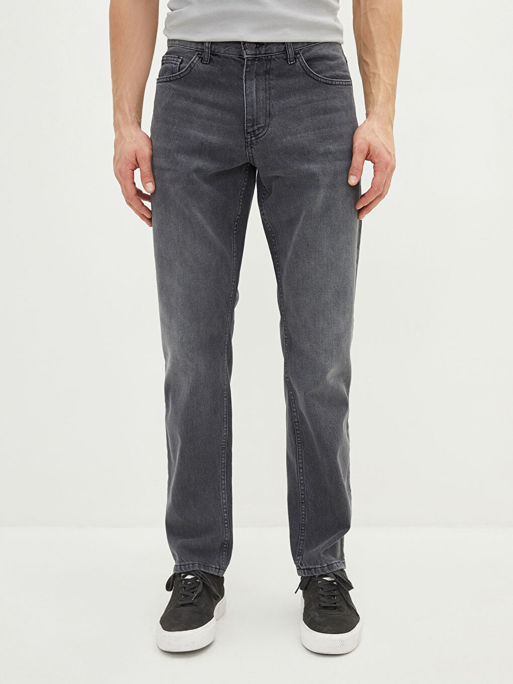 Antrasit 700 Regular Fit Erkek Jean Pantolon-3