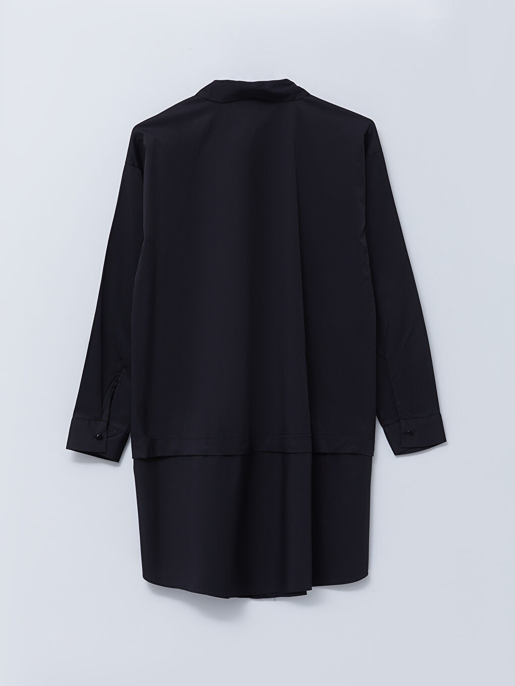 Shirt Neck Regular Long Sleeve Poplin Maternity Dress -S2ER81Z8-CVL