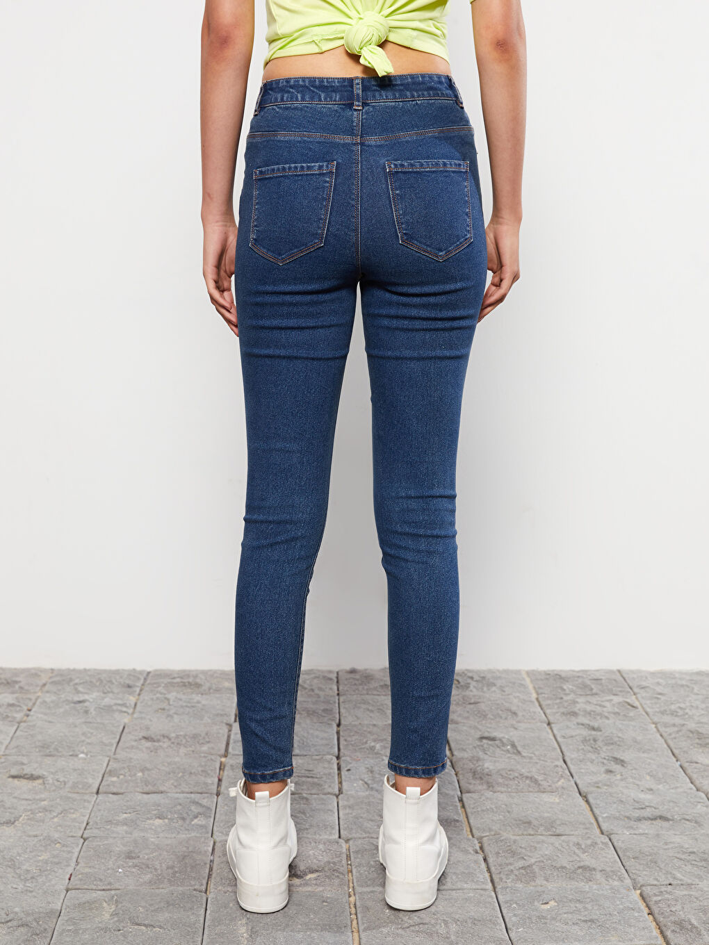 LCW Jeans Hoch taillierte Jupiter Super-Skinny-Fit Jeans für Damen -S2ER93Z8-507