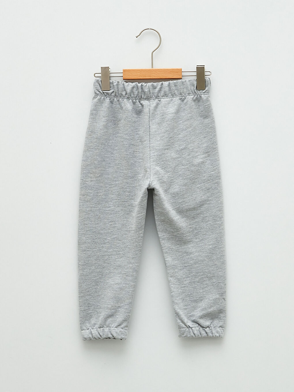 Pantaloni de Trening Simpli cu Talie Elastică pentru Bebeluși Băieți-1