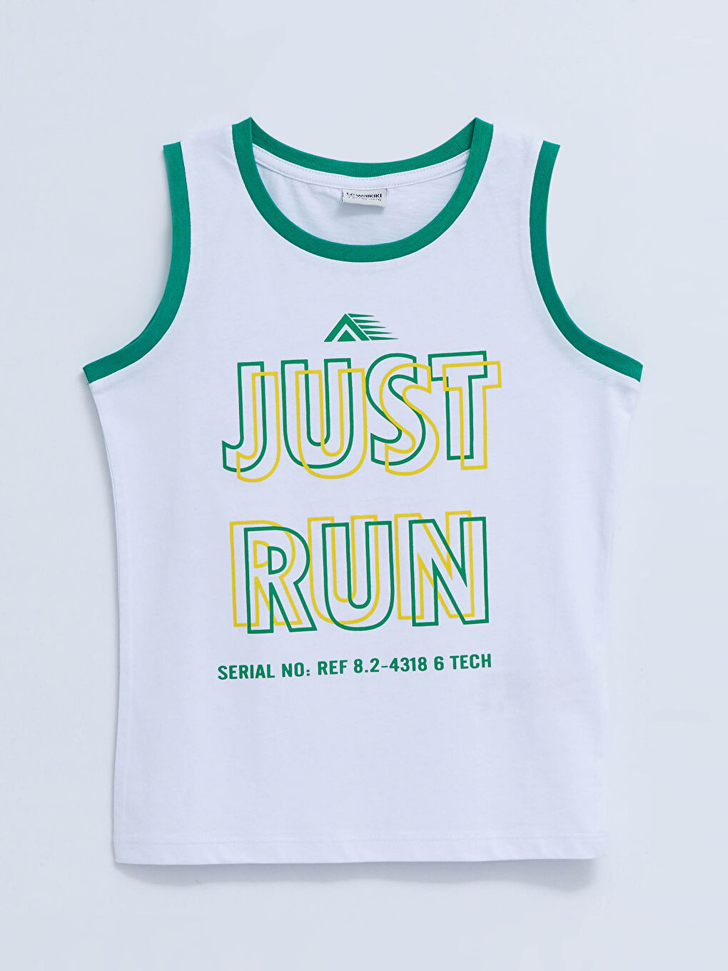 Crew Neck Printed Boys' Vest