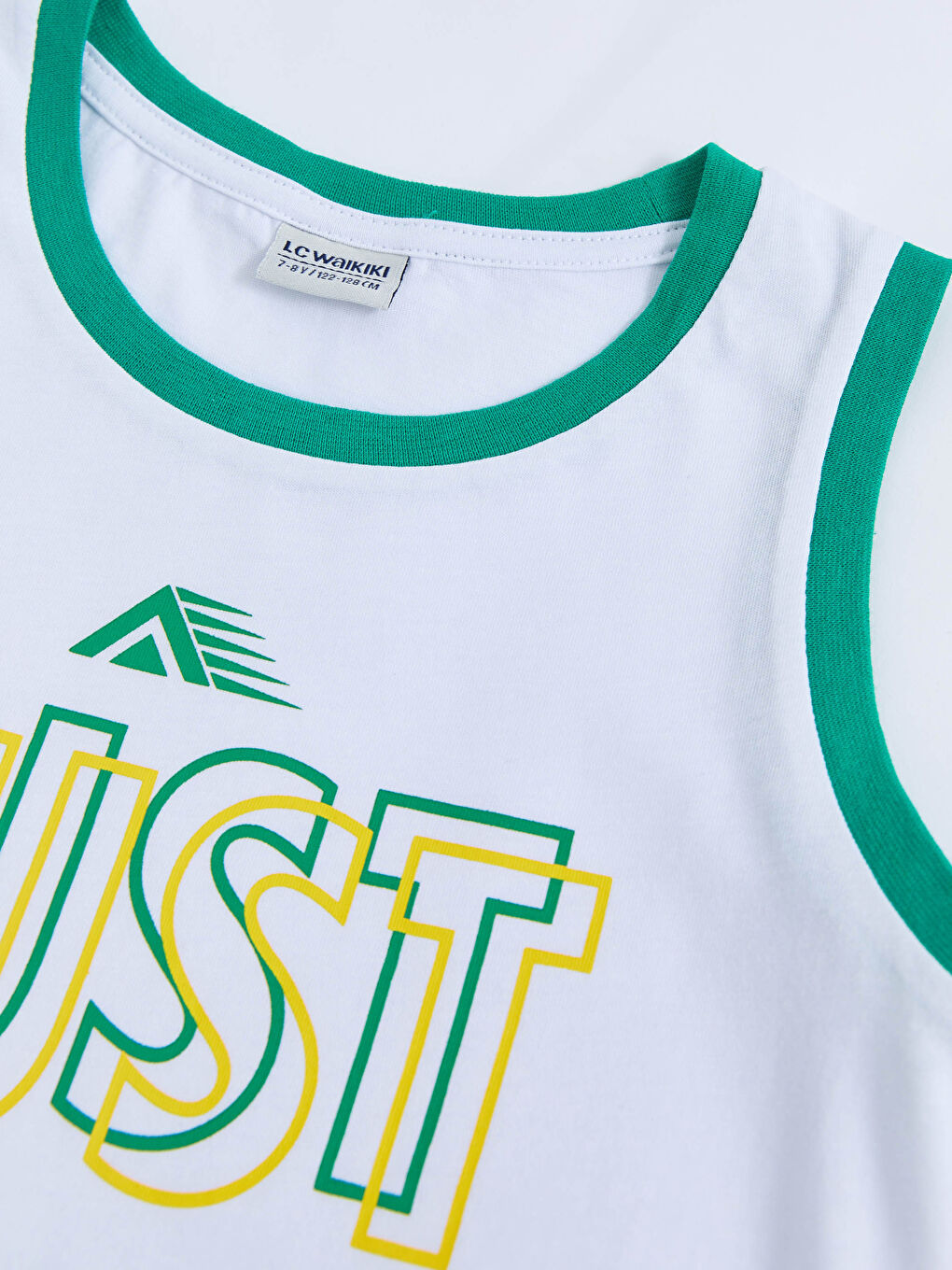 Crew Neck Printed Boys' Vest-2