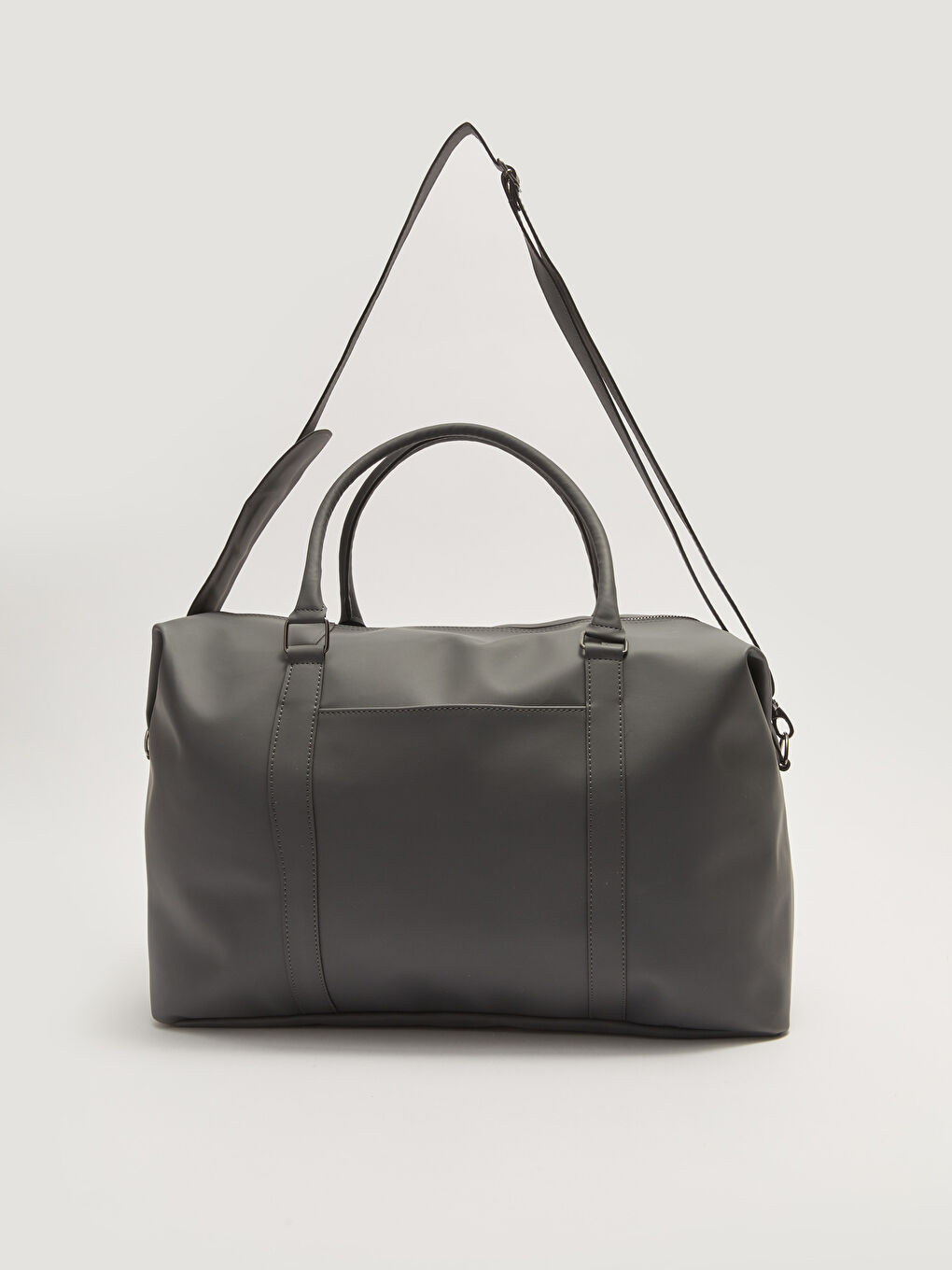 Antrasit Deri Görünümlü Erkek Valiz-2