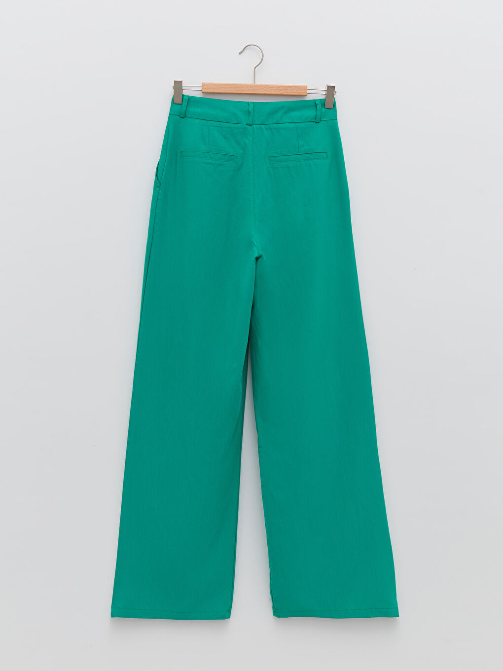 Pantaloni Confortabili cu Croială Dreaptă și Detalii la Buzunare pentru Femei-6