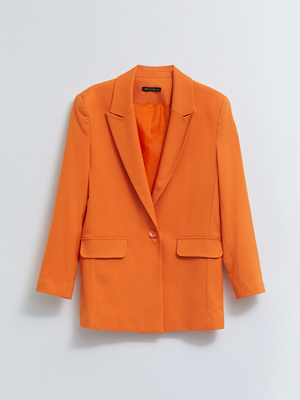 Veste Blazer à Boutons Manches Longues Régulier pour Femmes-5