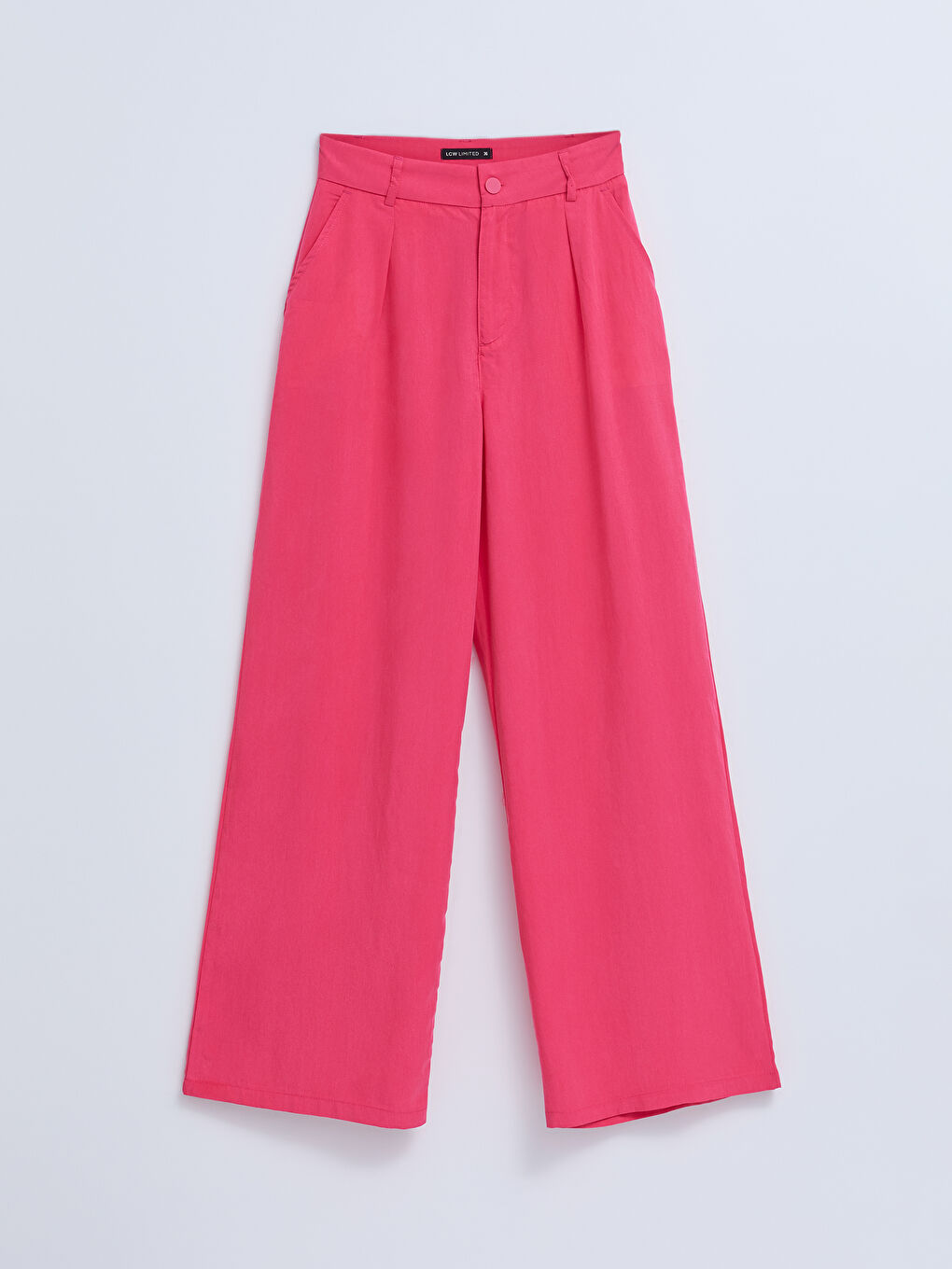 Comfortable Fit Straight Pocket Detailed Women's Trousers-5