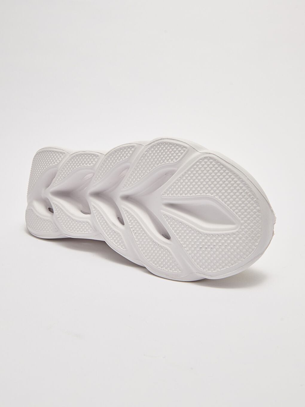 Self Patterned Lace-Up Thick Sole Women's Active Sports Shoes-3