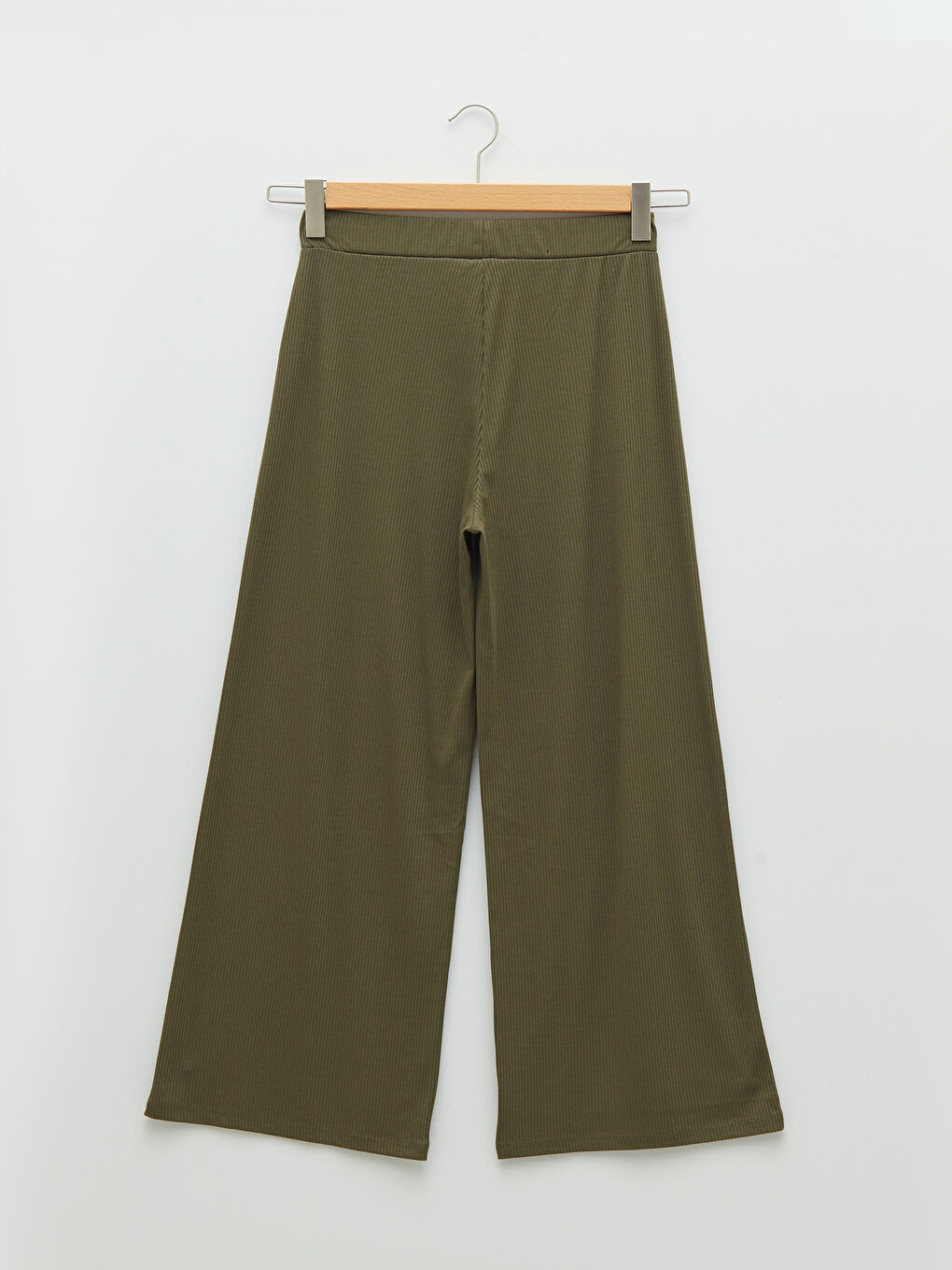 بنطلون رياضي سادة بخصر مرن للسيدات-6