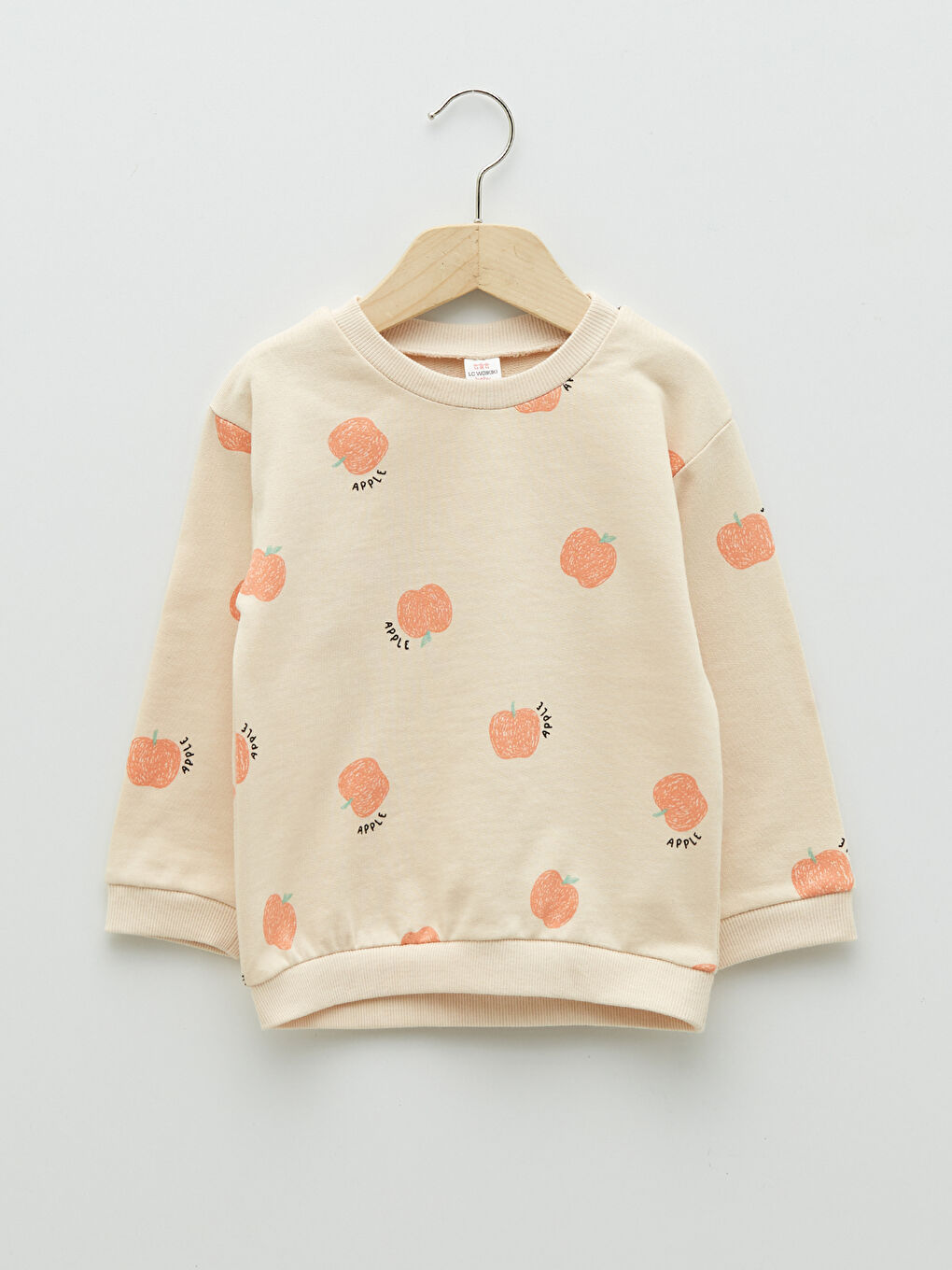 Crew Neck Long Sleeve Cotton Baby Girl Sweatshirt 2-Pack-1