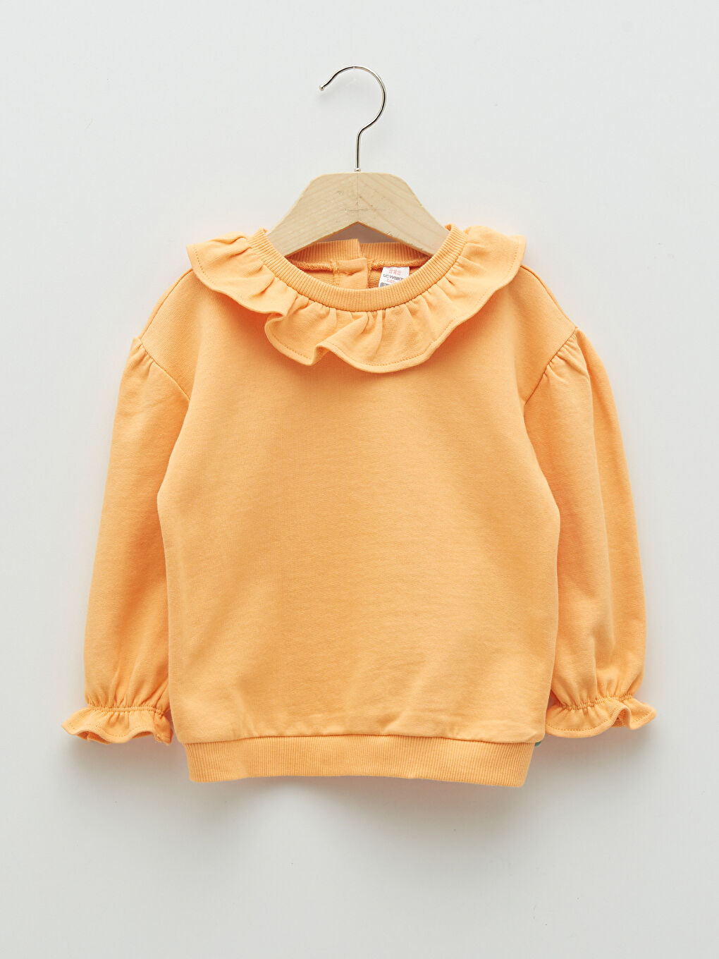 Crew Neck Long Sleeve Cotton Baby Girl Sweatshirt 2-Pack-2