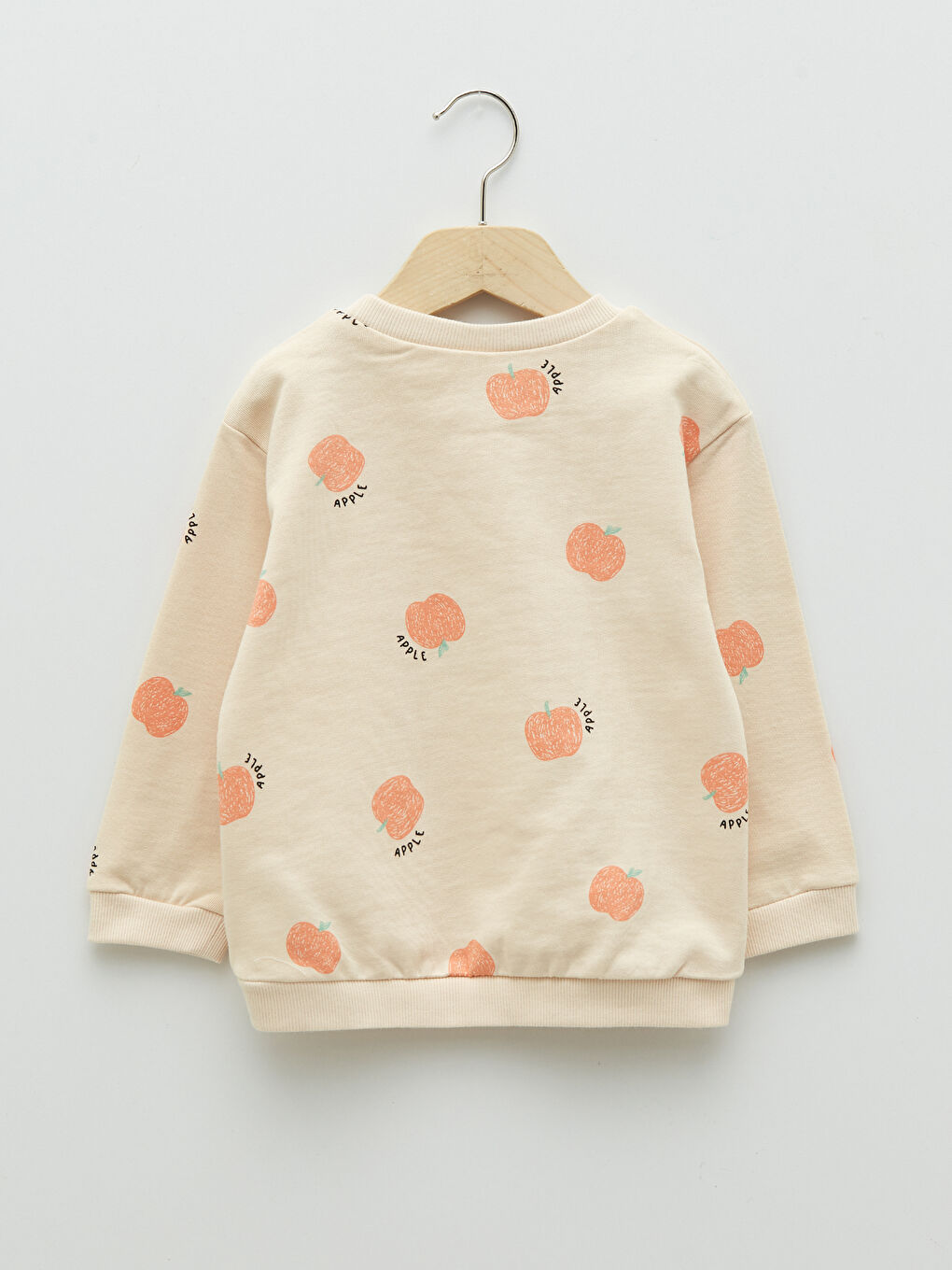 Crew Neck Long Sleeve Cotton Baby Girl Sweatshirt 2-Pack-3