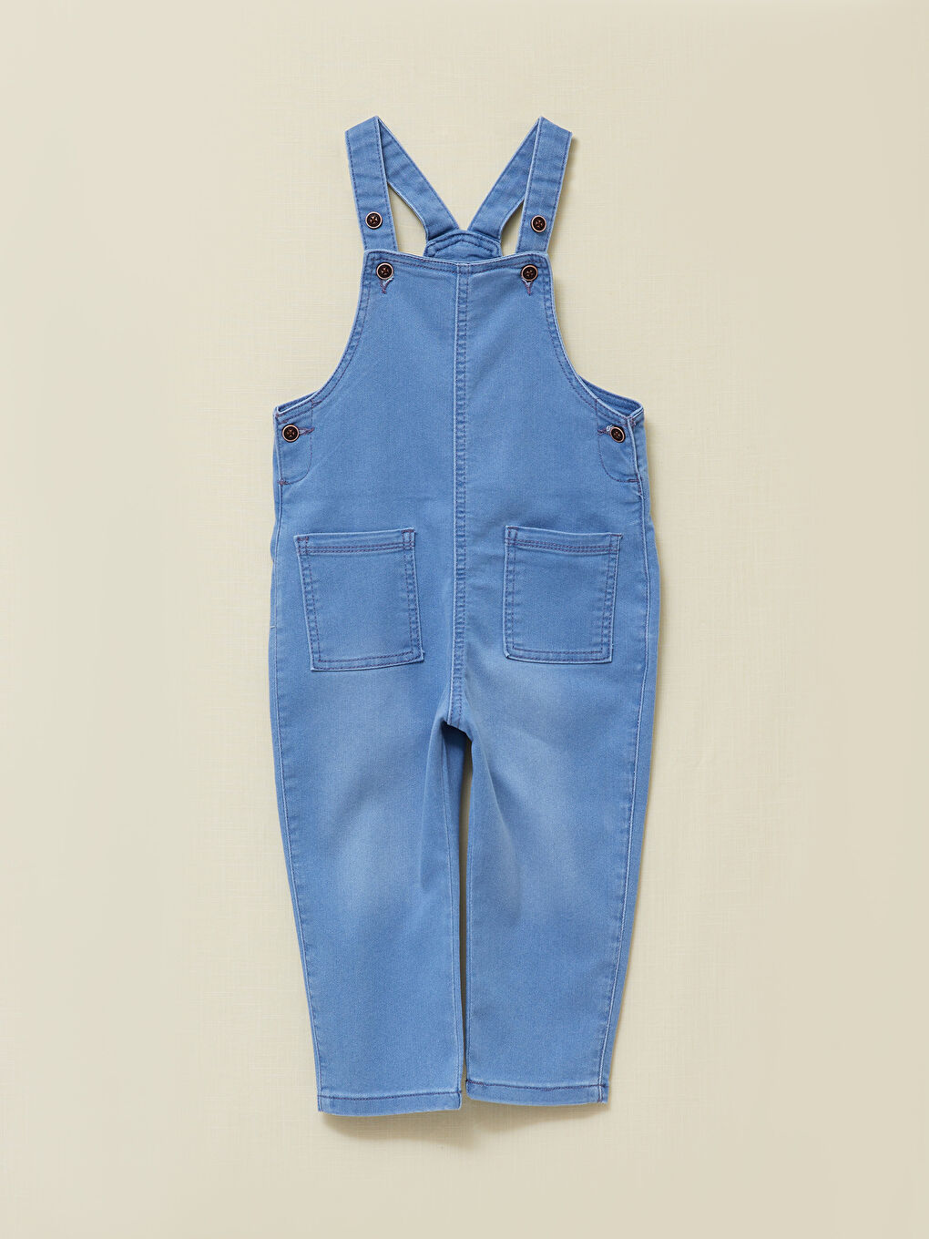 İndigo Basic Erkek Bebek Jean Salopet-4