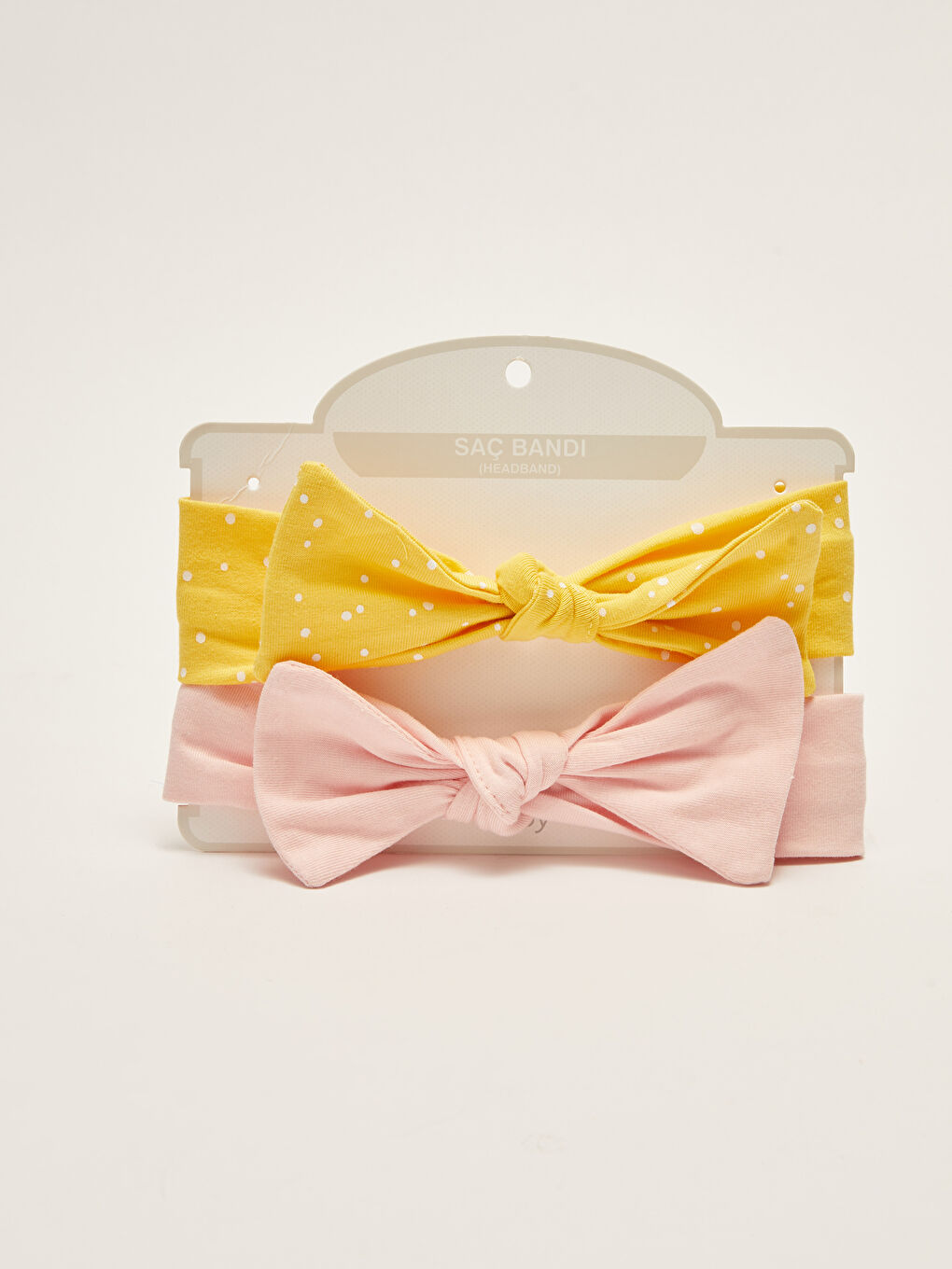 Bow Detail Baby Girls' Hairband 2 Pack