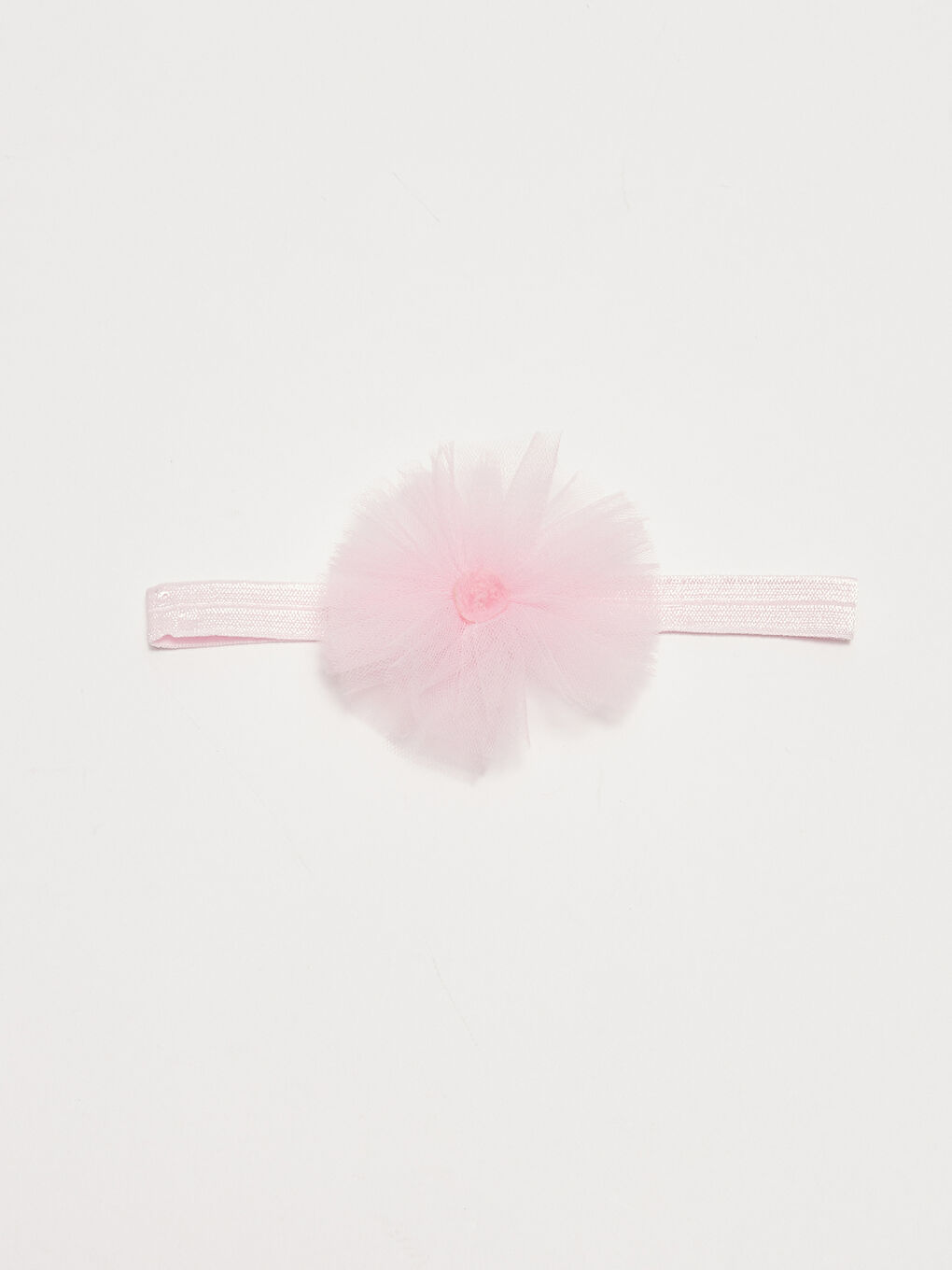 Ekru Desenli Saç Bandı Kız Bebek Saç Bandı 2'li-1