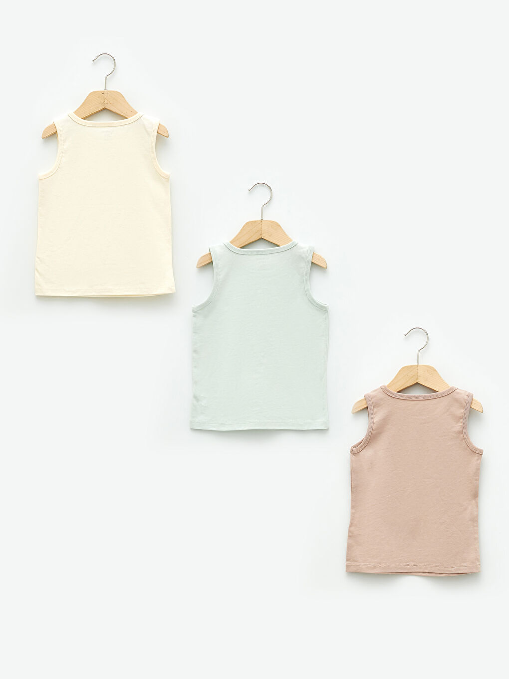 Lot de 3 Gilets Athlète Bébé Garçon en Coton Col Rond-1