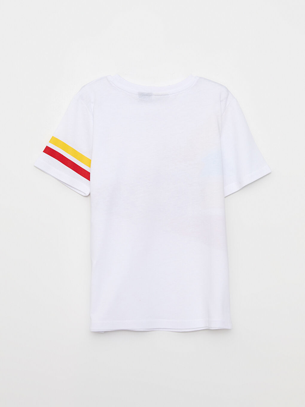 Crew Neck Cars Printed Short Sleeve Cotton Boy T-Shirt-1