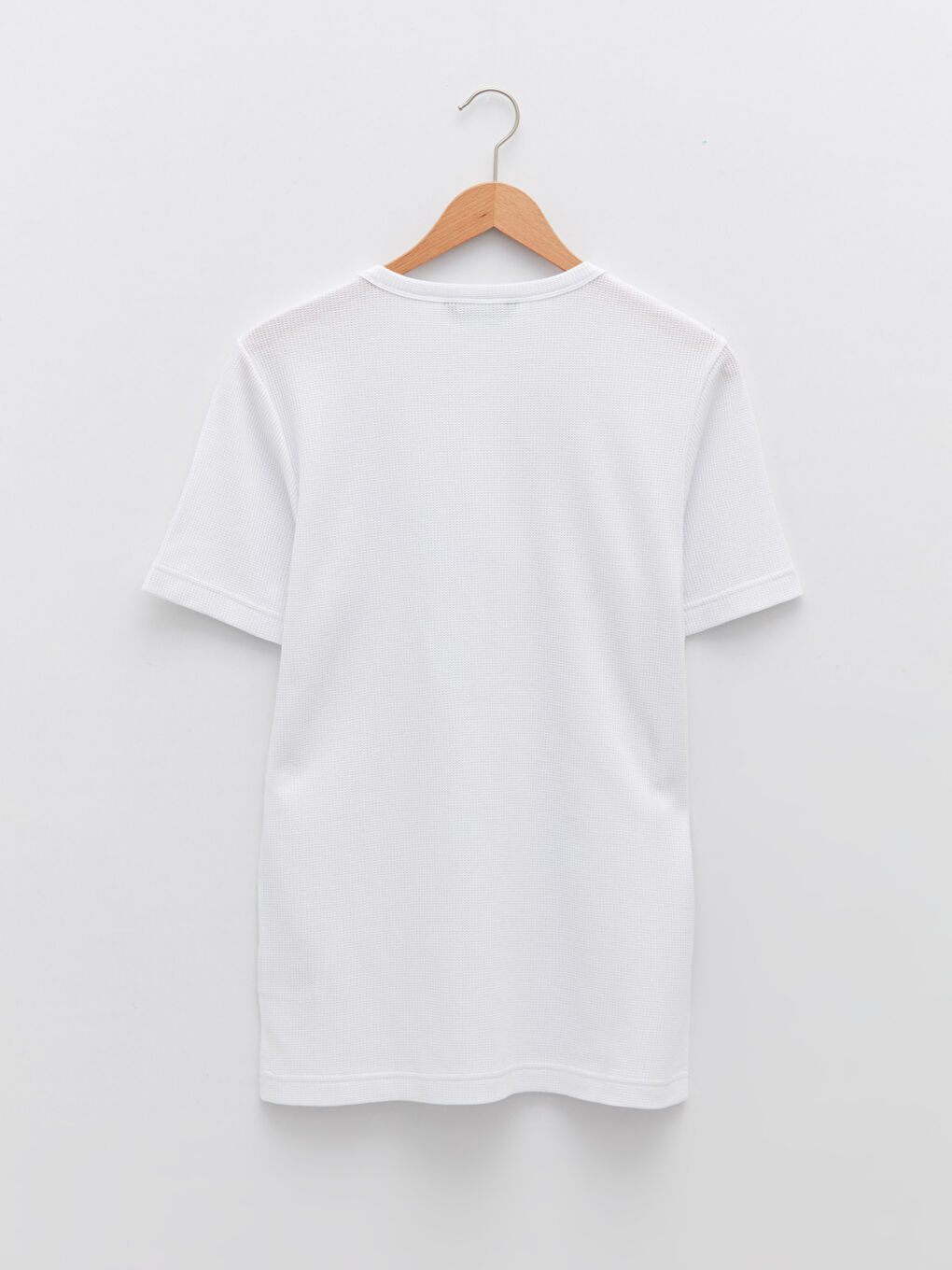 Tricou pentru Bărbați cu Mânecă Scurtă și Guler Rotund-6