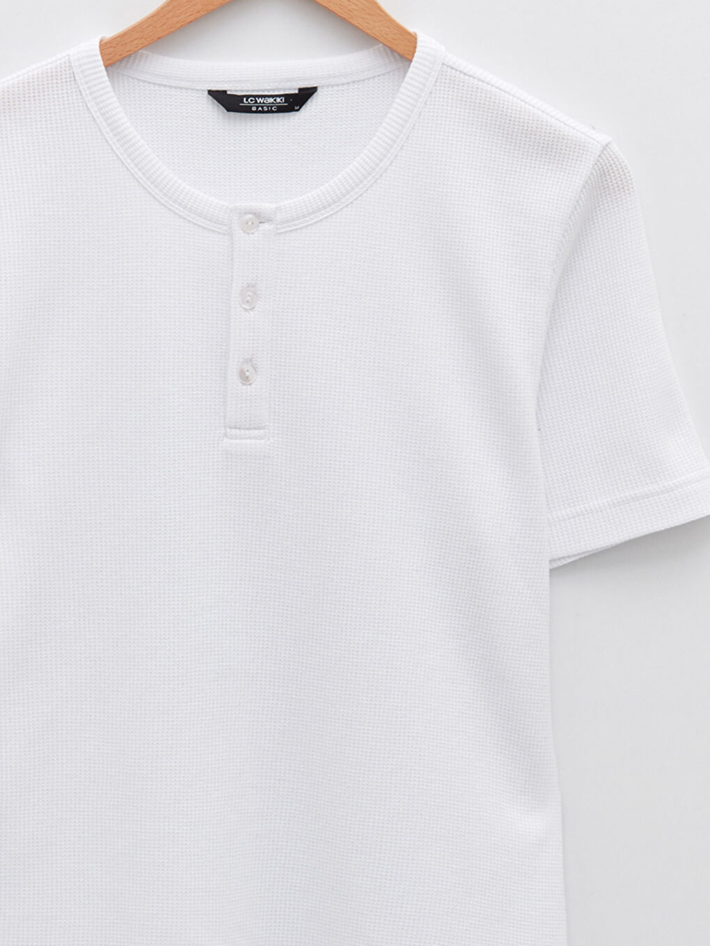 Tricou pentru Bărbați cu Mânecă Scurtă și Guler Rotund-7