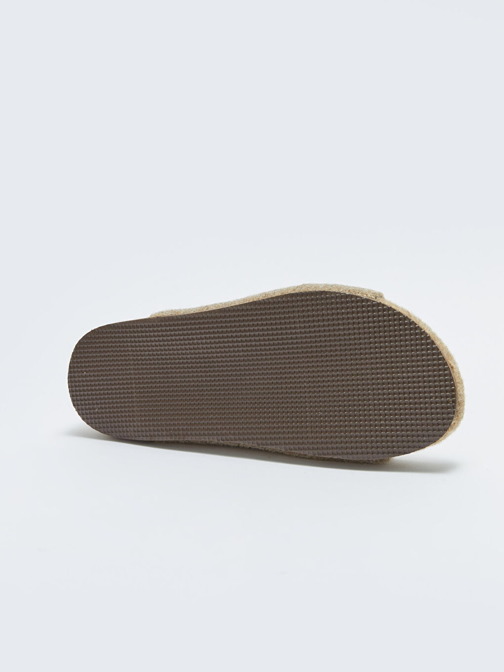 Bej Tek Bantlı Kadın Terlik-3