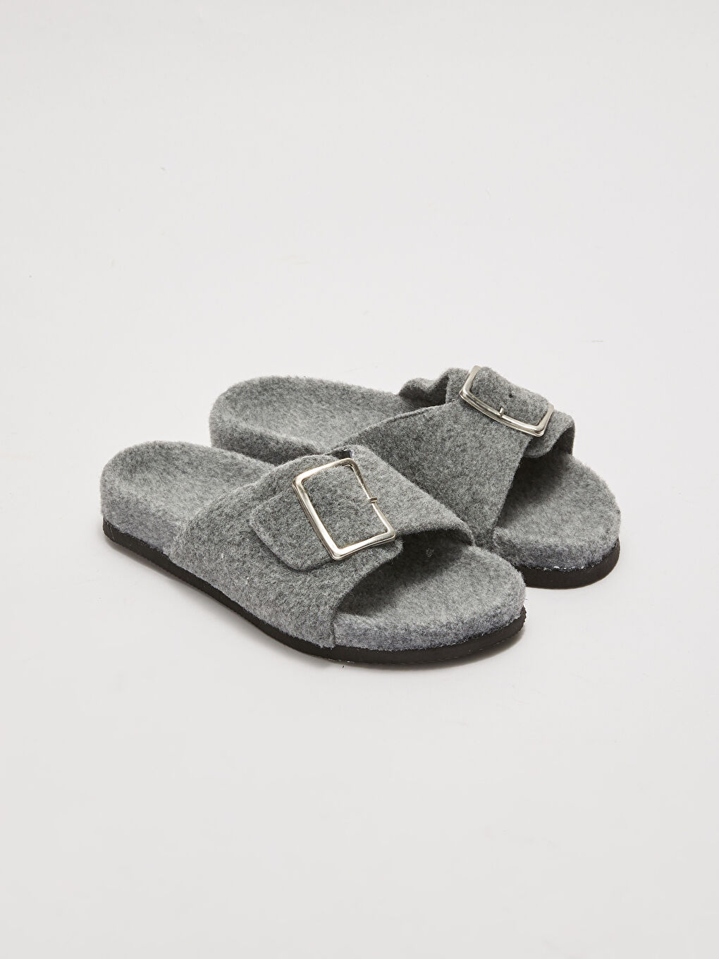 LCW STEPS Single Band Buckle Detail Women's Slippers -S2EY50Z8-CWL