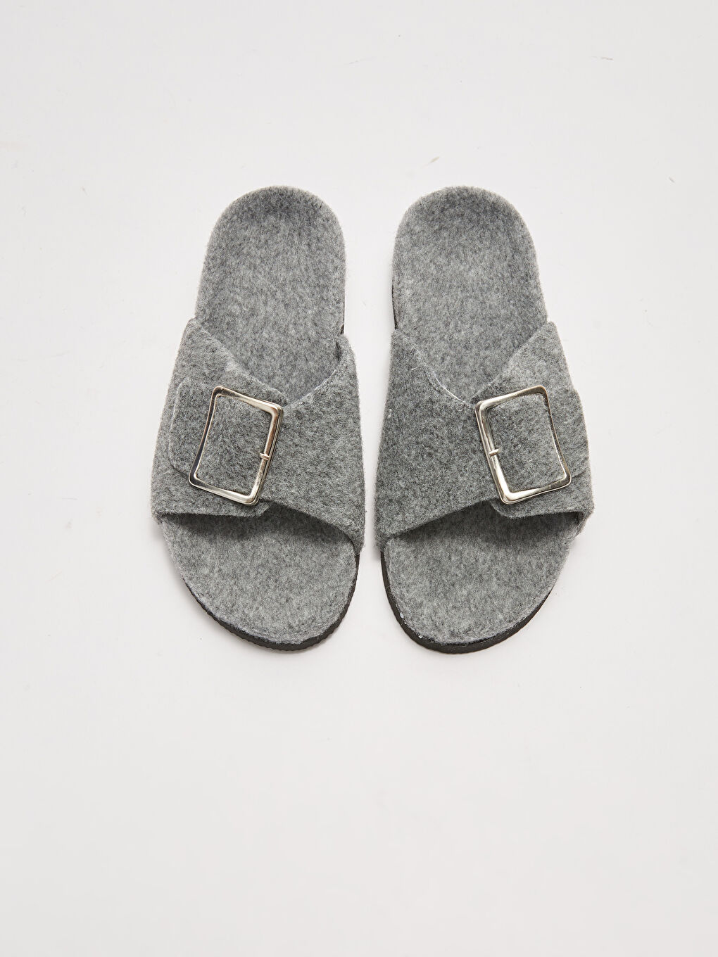 LCW STEPS Single Band Buckle Detail Women's Slippers -S2EY50Z8-CWL