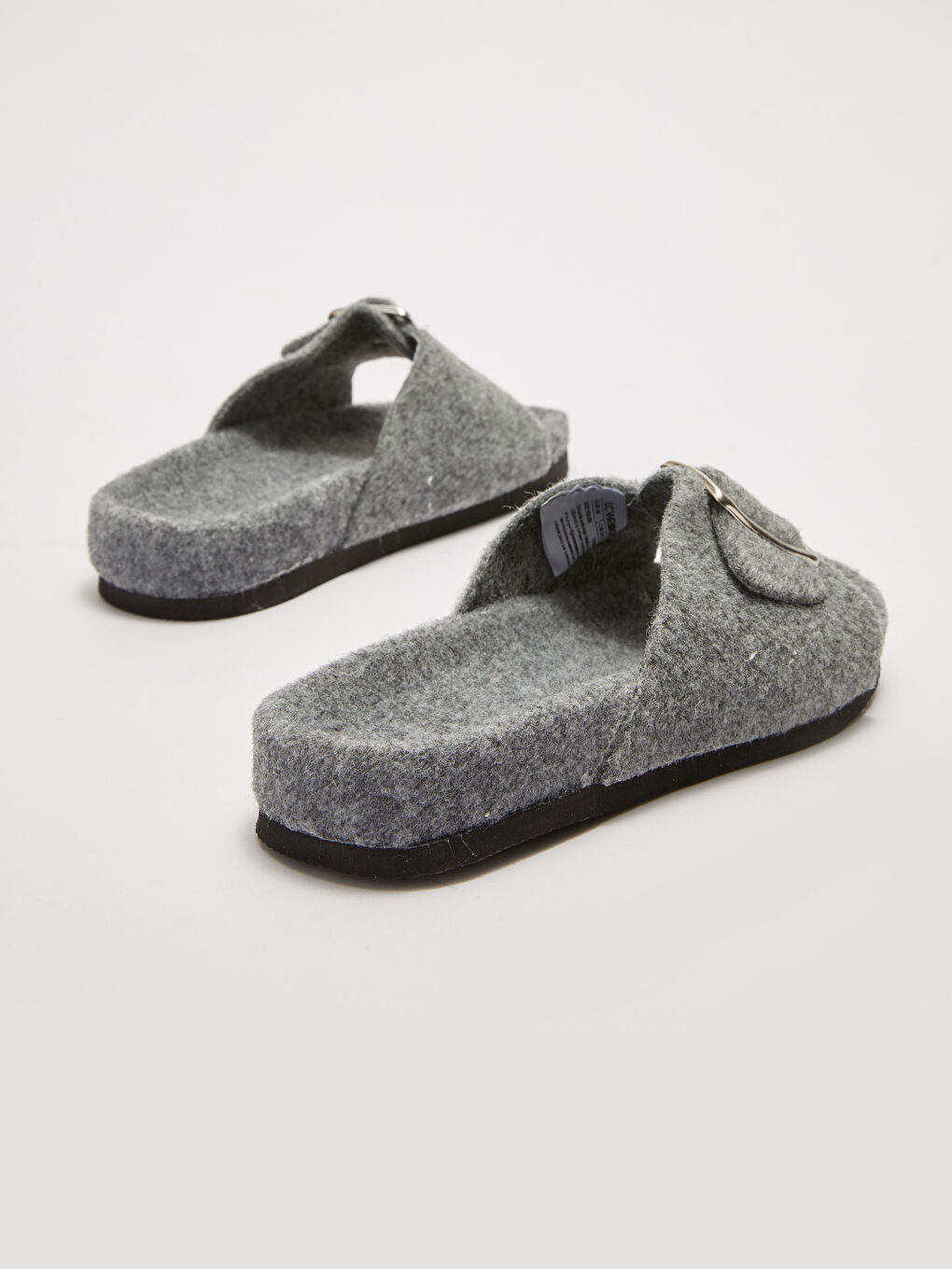 LCW STEPS Single Band Buckle Detail Women's Slippers -S2EY50Z8-CWL