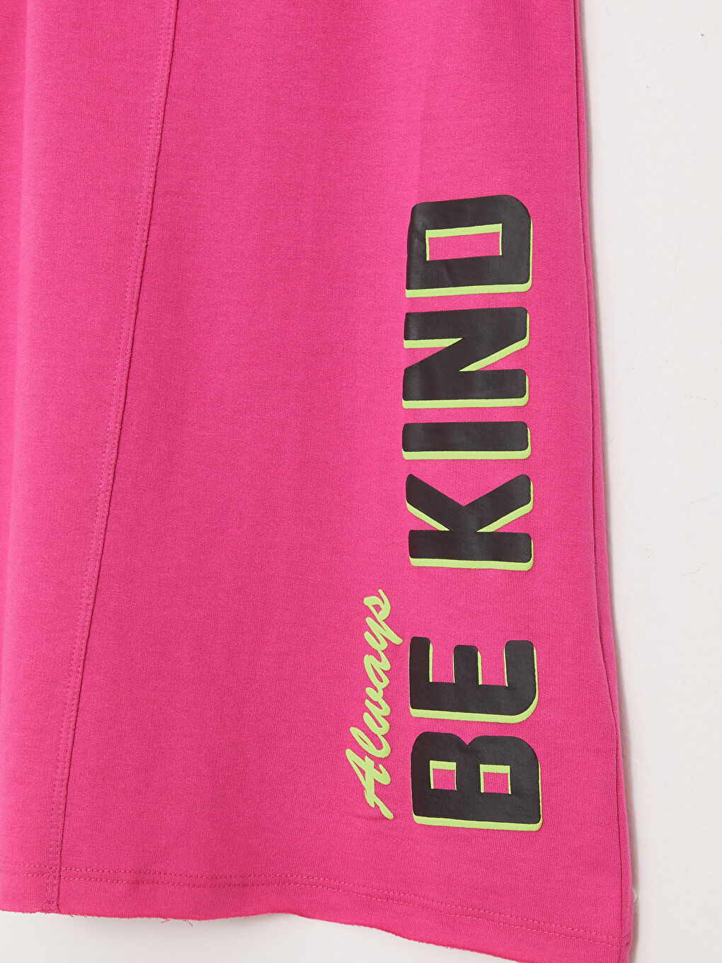 Square Neck Printed Strapless Girl's Loose Dress-2