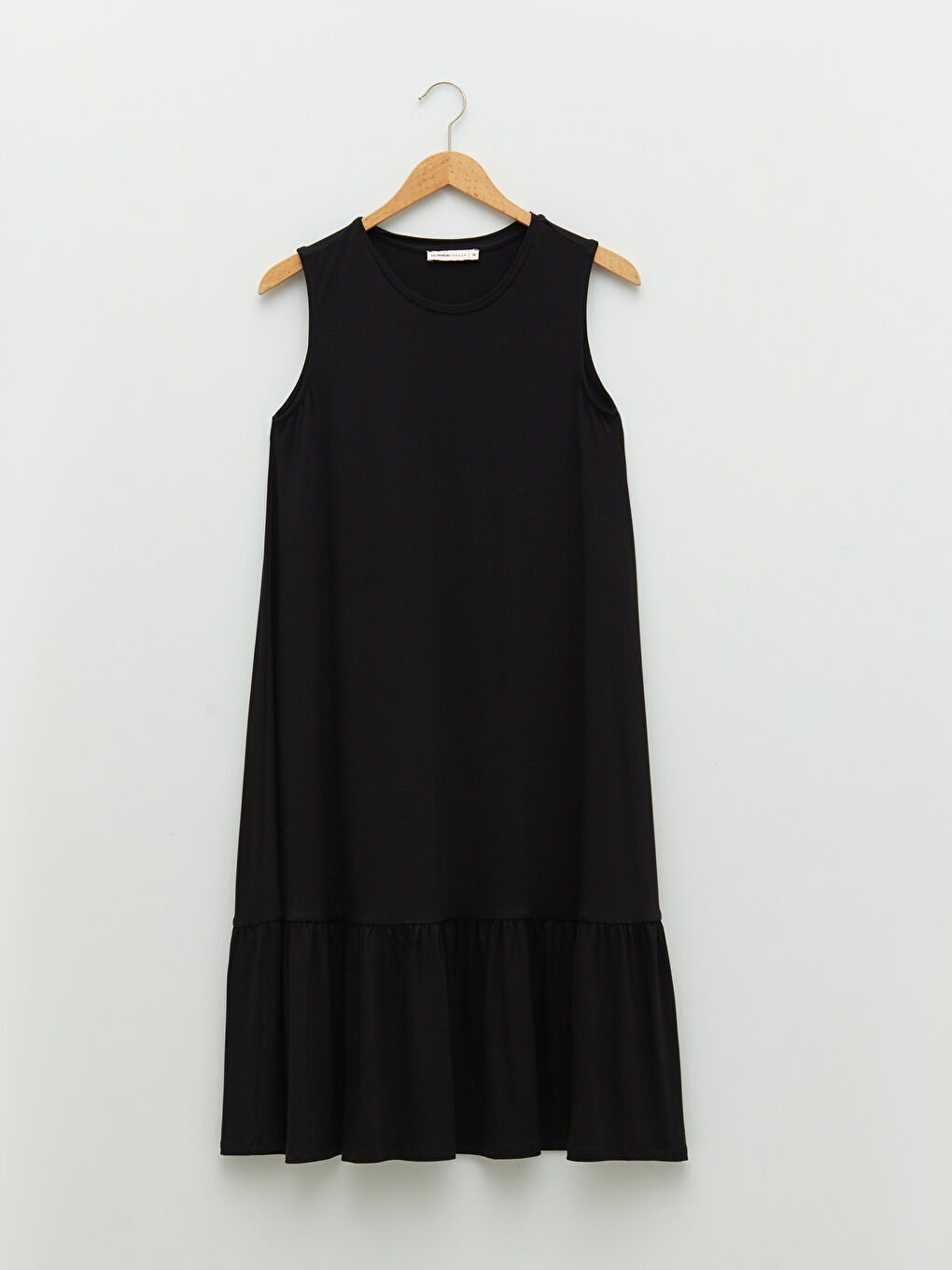 Crew Neck Straight Sleeveless A-Cut Women's Dress-6