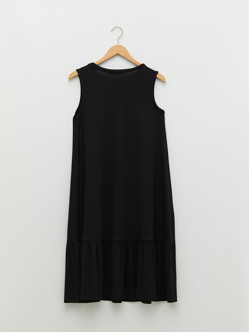 Crew Neck Straight Sleeveless A-Cut Women's Dress-7