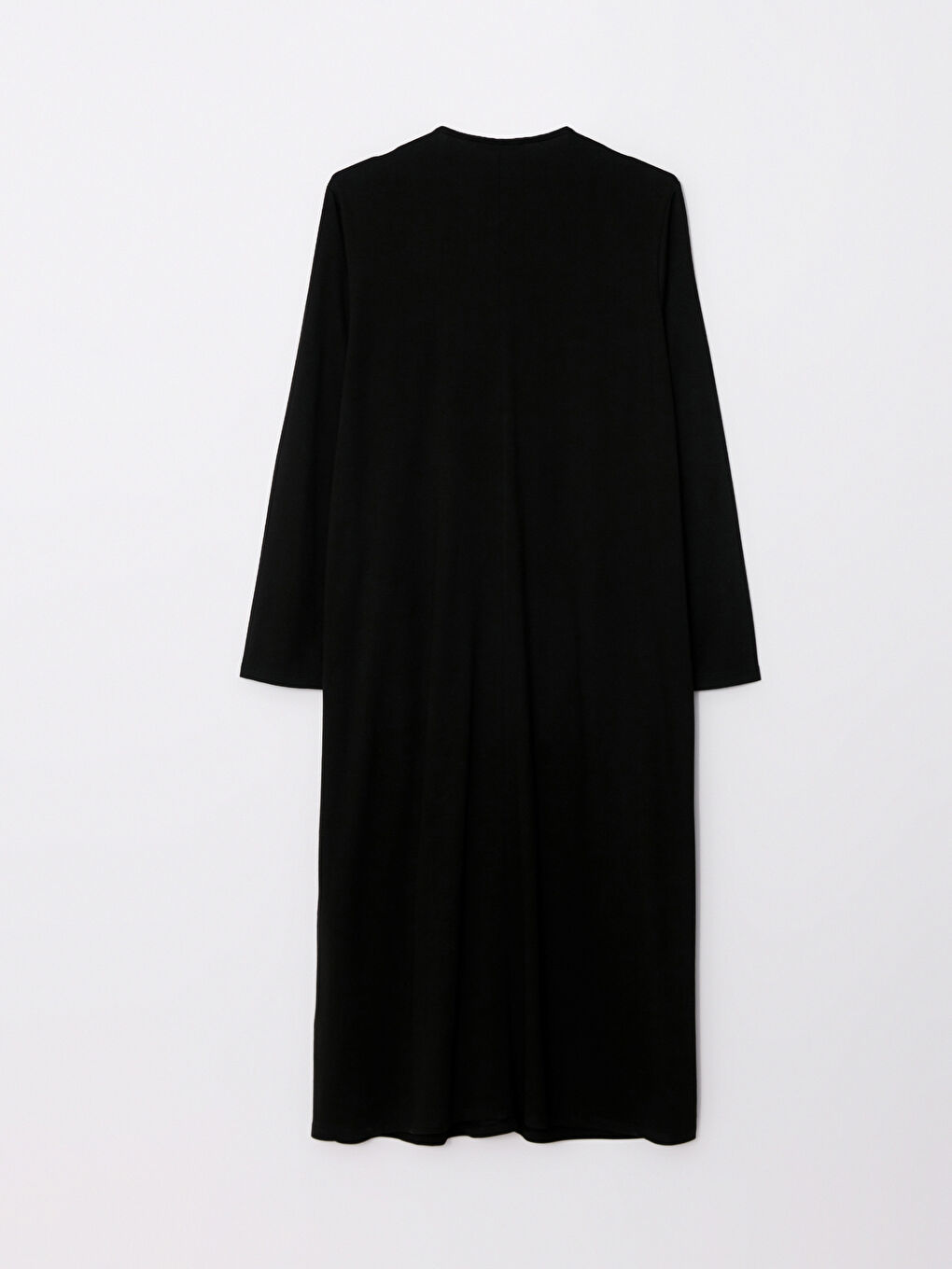Crew Neck Embroidered Long Sleeve Women's Abaya -S2FA07Z8-CVL