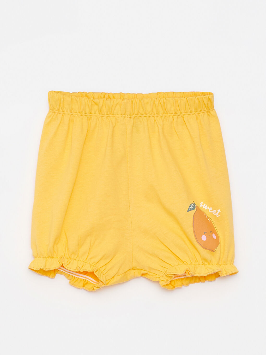 LCW baby Elastic Waist Cotton Baby Girl Pajama Bottoms 2-Pack -S2FA09Z1-FGY