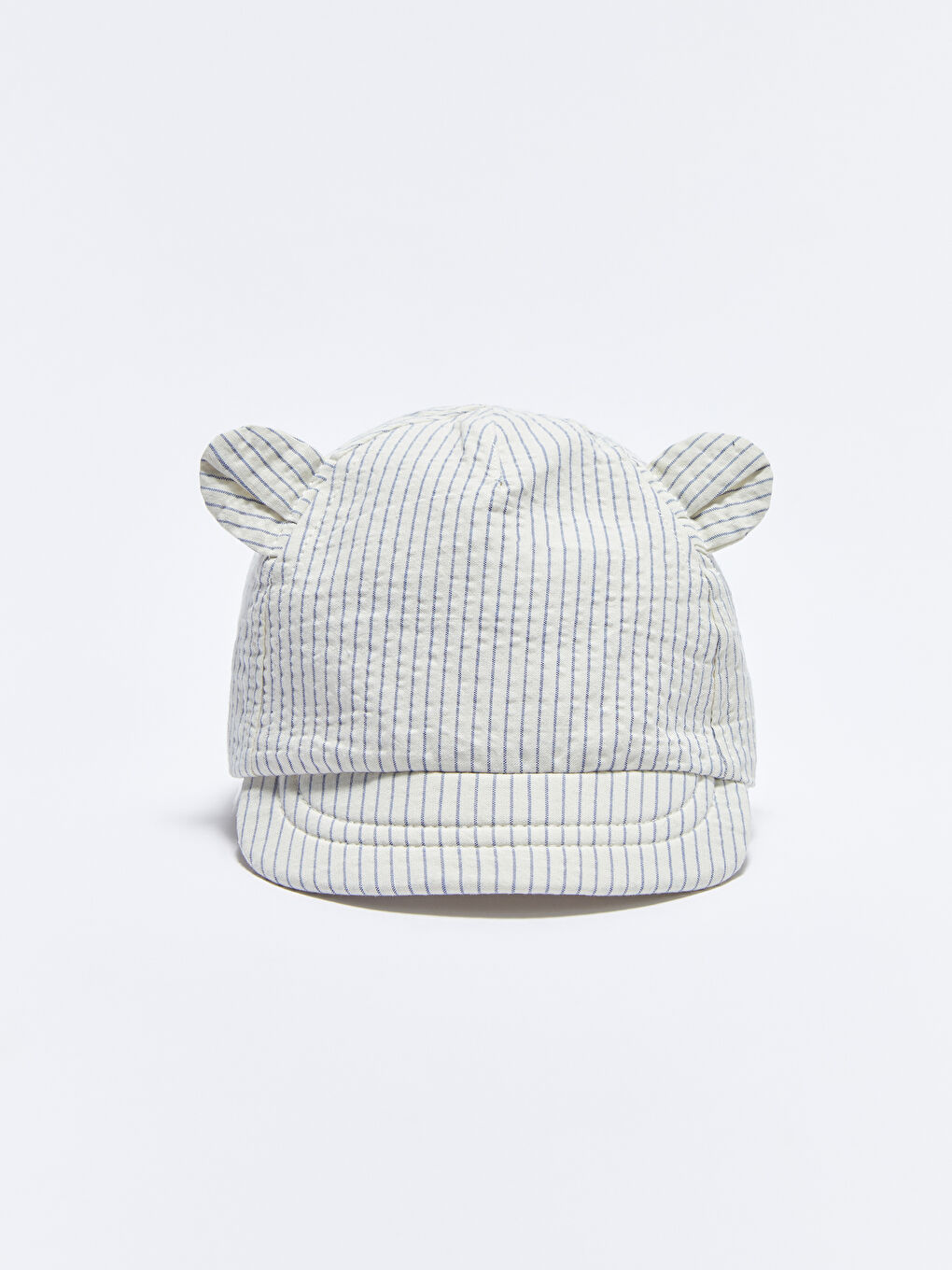 ჩვილი ბიჭის ზოლიანი ქუდი