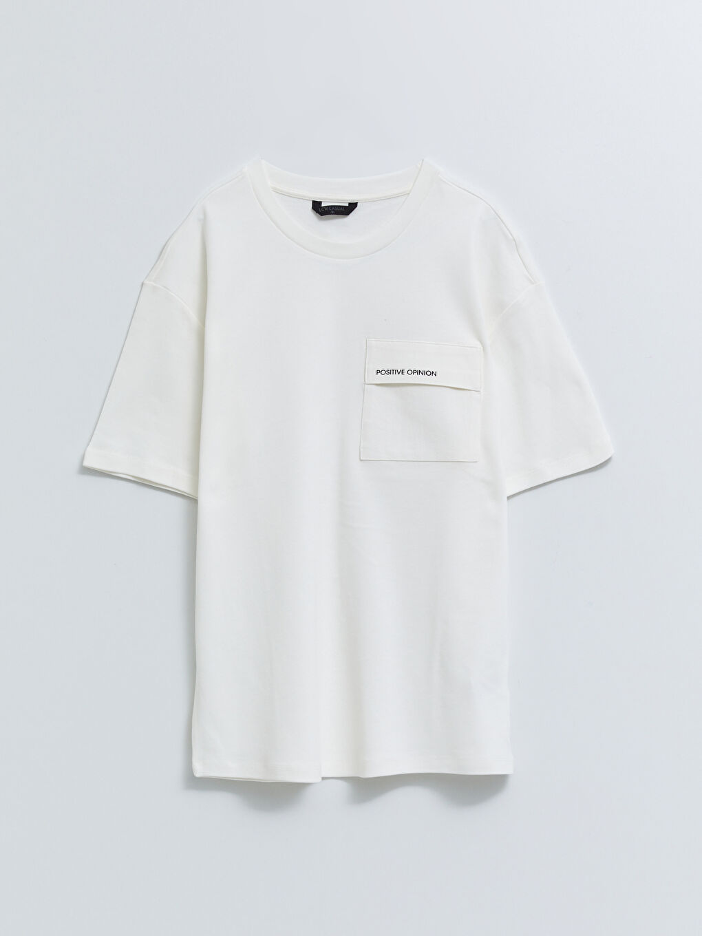 Crew Neck Short Sleeve Printed Combed Cotton Men's T-shirt-4