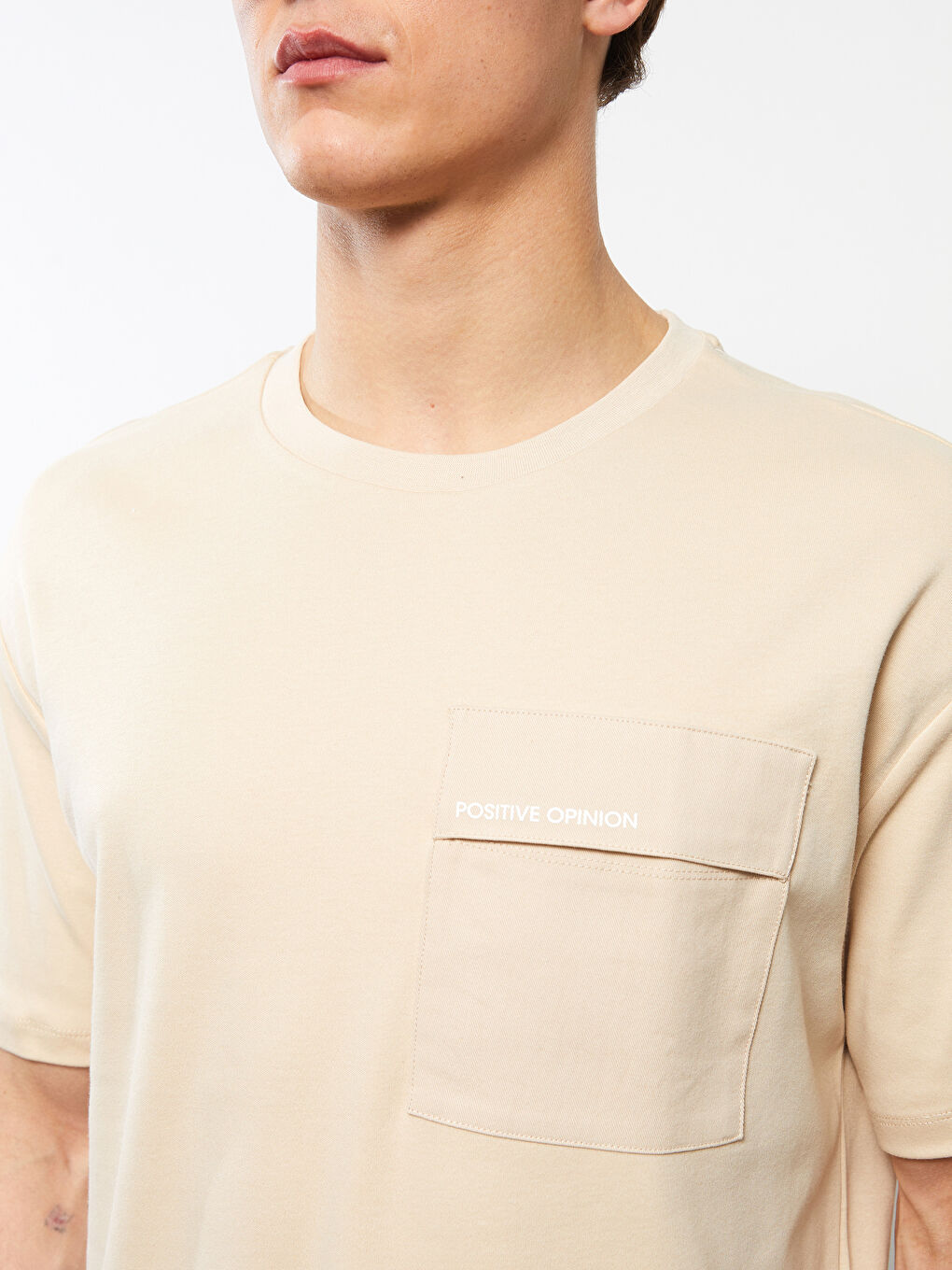 Футболка Мужская с Круглым Вырезом, Коротким Рукавом, С Принтом, Из Гребенного Хлопка-3