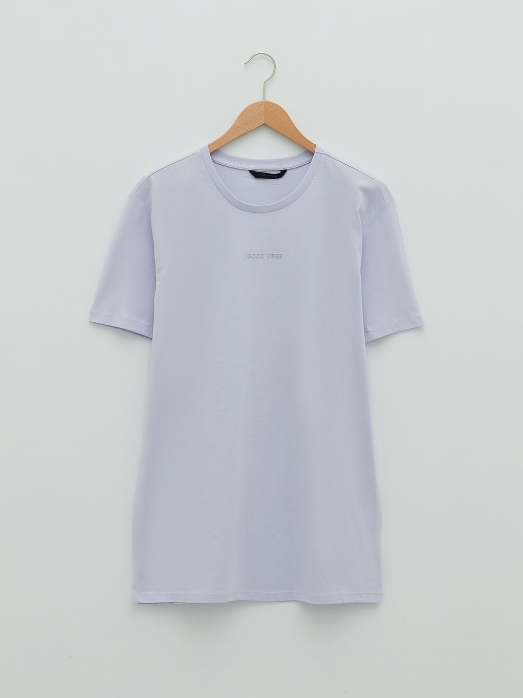 T-shirt pour hommes en coton peigné imprimé à manches courtes et col rond-5