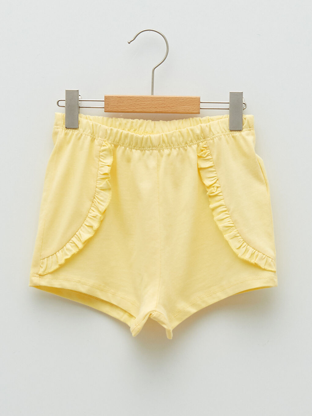 Crew Neck Printed Cotton Baby Girl Athlete and Shorts Set -S2FB40Z1-FSR