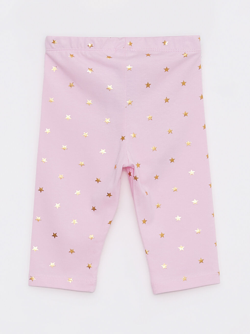 LCW baby Elastic Waist Printed Cotton Baby Girl Tights -S2FB42Z1-LUL