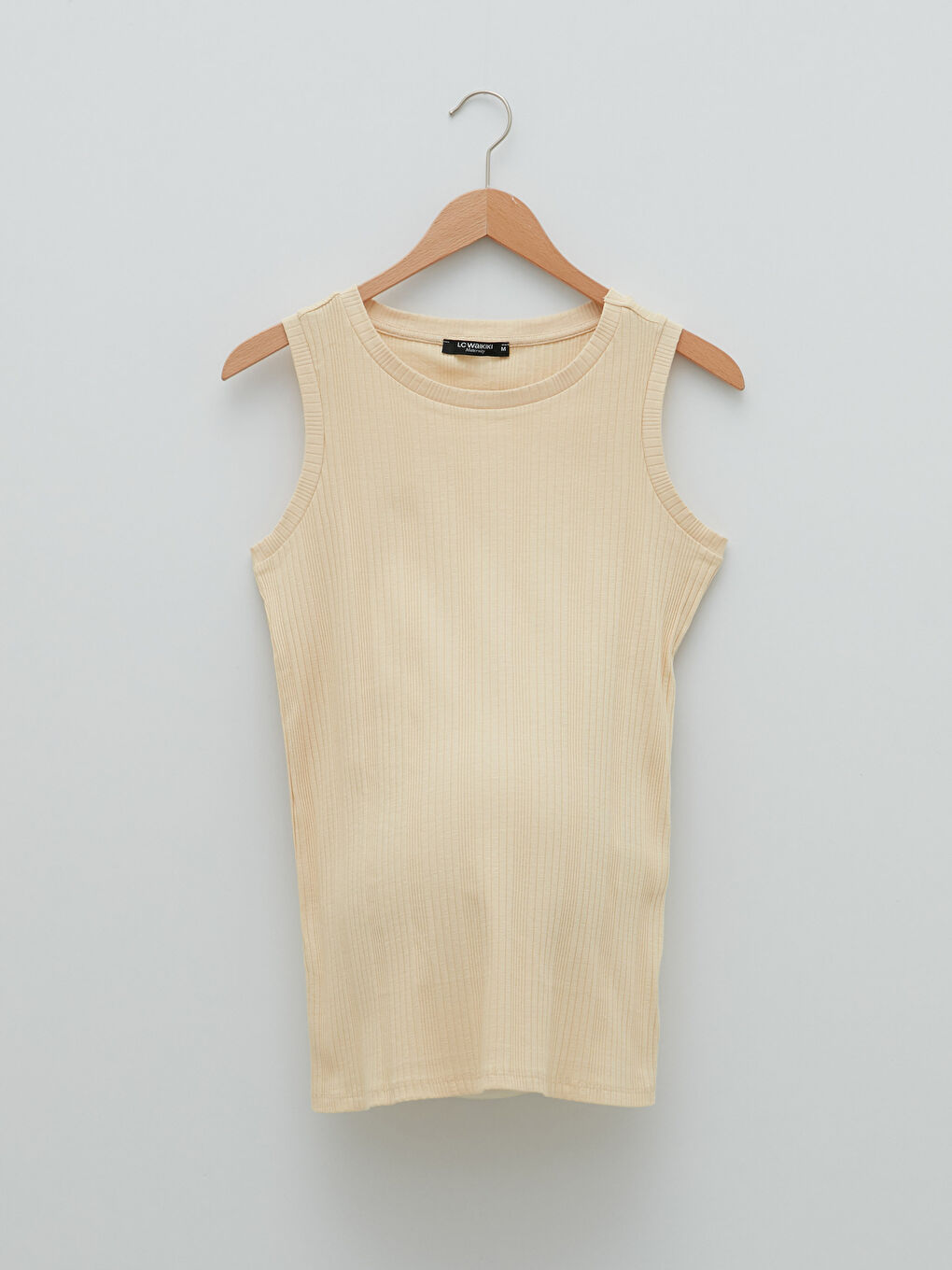 Crew Neck Plain Cotton Maternity Singlet -S2FB45Z8-G6A
