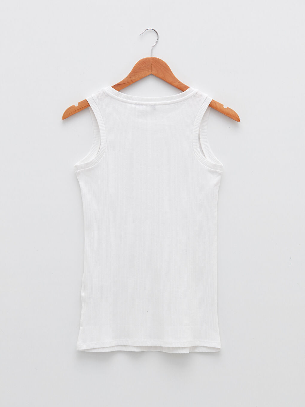 LCWAIKIKI Maternity Crew Neck Plain Cotton Maternity Singlet -S2FB45Z8-E5X