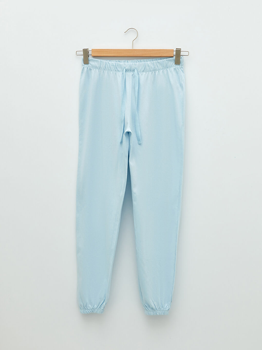 Mavi Bisiklet Yaka Baskılı Kısa Kollu Kadın Pijama Takımı-7