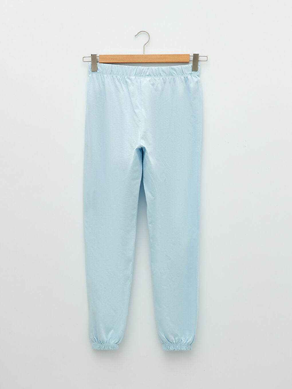 Mavi Bisiklet Yaka Baskılı Kısa Kollu Kadın Pijama Takımı-8