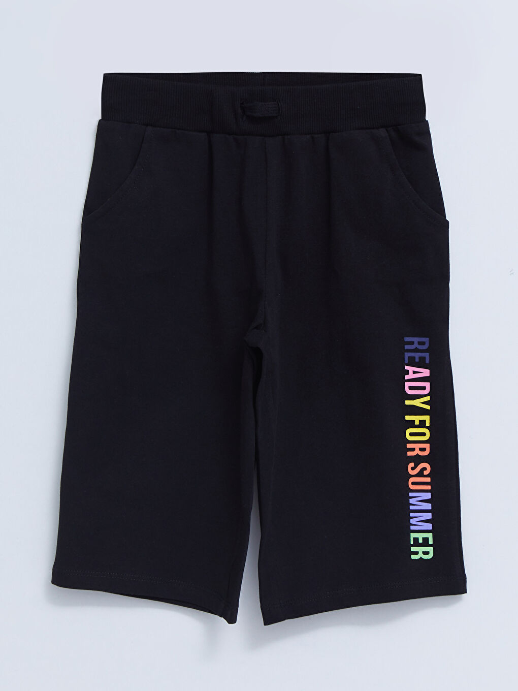 Elasticated Waist Printed Girls' Shorts